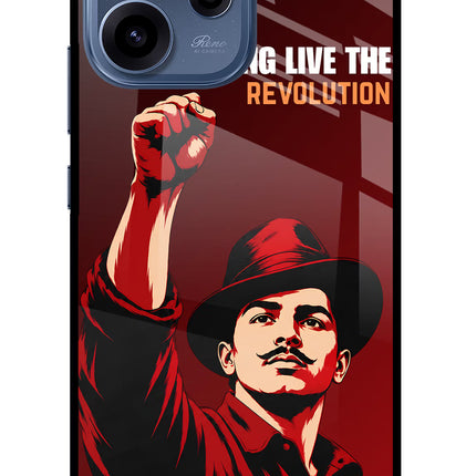 Bhagat Singh Revolution Oppo Reno15c 5G Glass Case