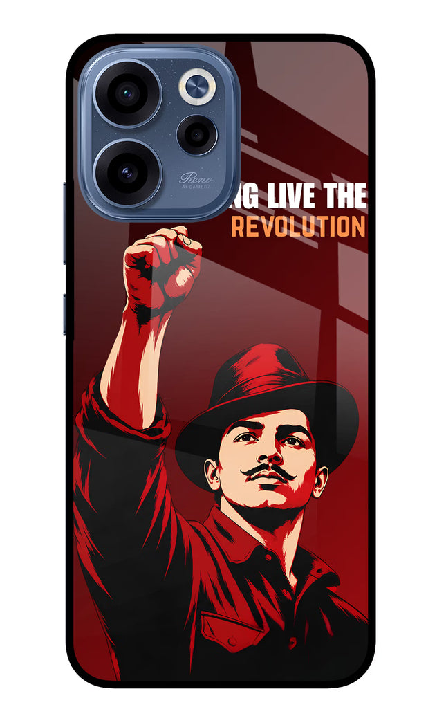 Bhagat Singh Revolution Oppo Reno15c 5G Glass Case