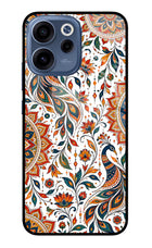 White Mayura Oppo Reno15c 5G Glass Case