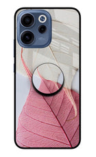 White Pink Leaf Oppo Reno15c 5G Pop Case by Casekaro