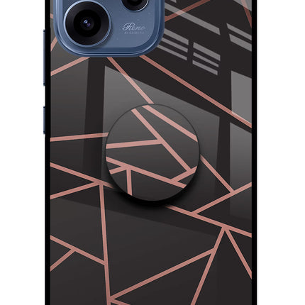 Geometric Pattern Oppo Reno15c 5G Pop Case by Casekaro