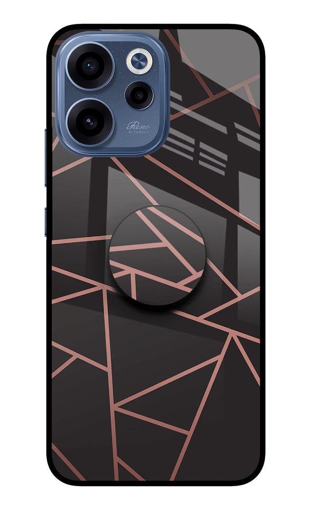 Geometric Pattern Oppo Reno15c 5G Pop Case by Casekaro