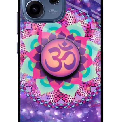 Om Purple Oppo Reno15c 5G Pop Case by Casekaro