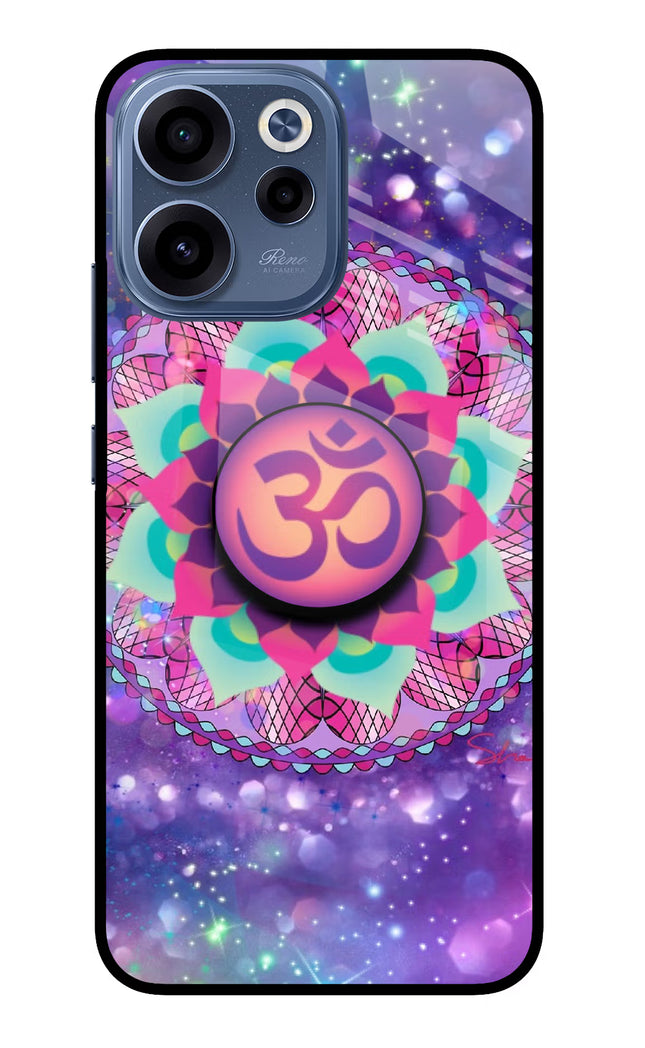 Om Purple Oppo Reno15c 5G Pop Case by Casekaro