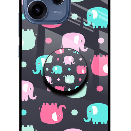 Baby Elephants Oppo Reno15c 5G Pop Case by Casekaro