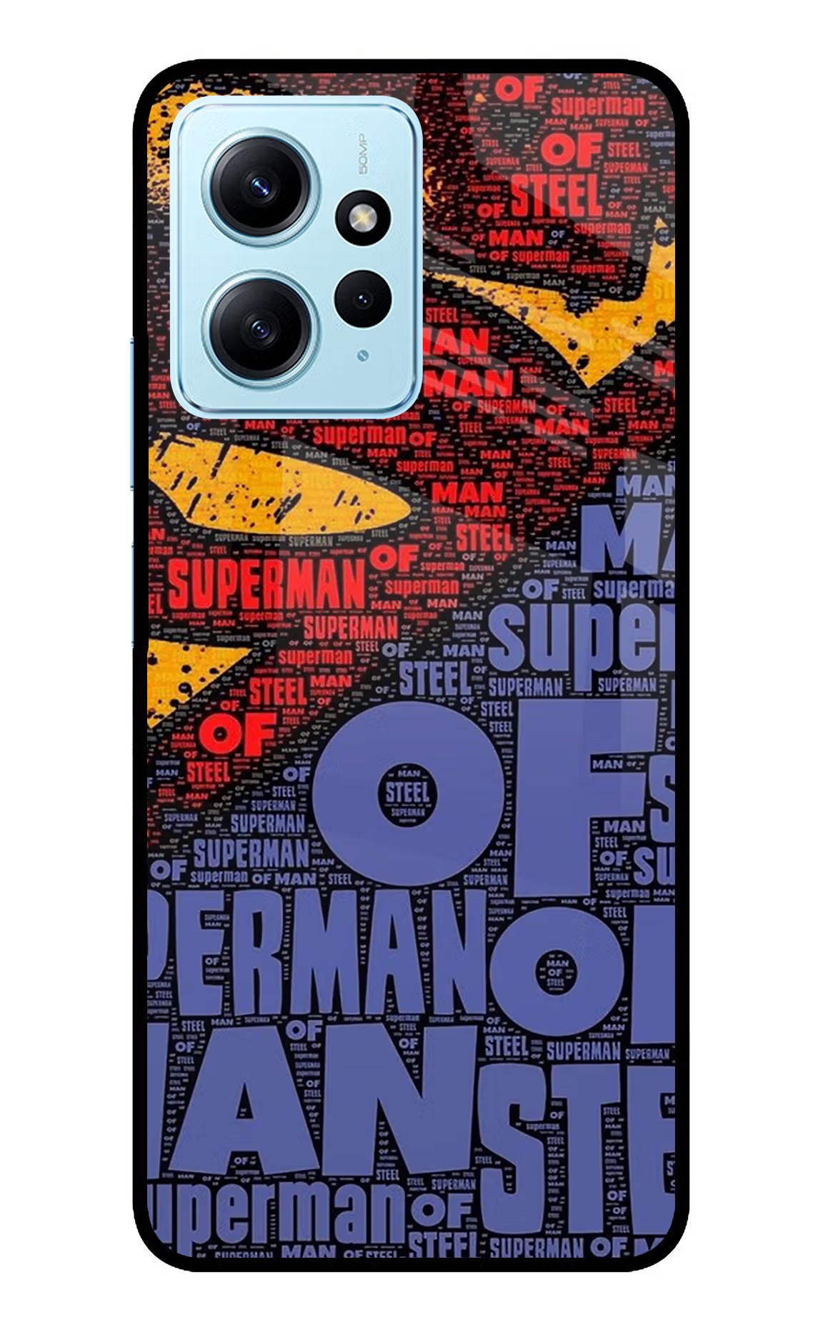 Superman Redmi Note 12 4G Glass Case