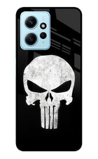 Punisher Skull Redmi Note 12 4G Glass Case Back Cover by Casekaro