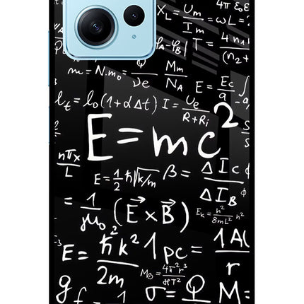 Physics Formula Redmi Note 12 4G Glass Case Back Cover by Casekaro