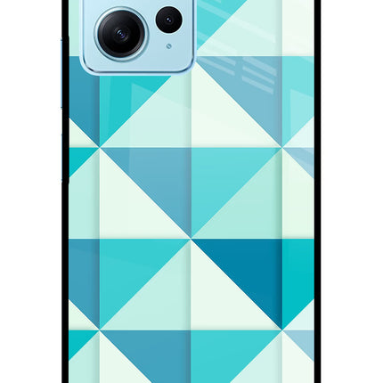 Abstract Redmi Note 12 4G Glass Case Back Cover by Casekaro
