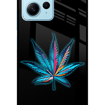Weed Redmi Note 12 4G Glass Case Back Cover by Casekaro