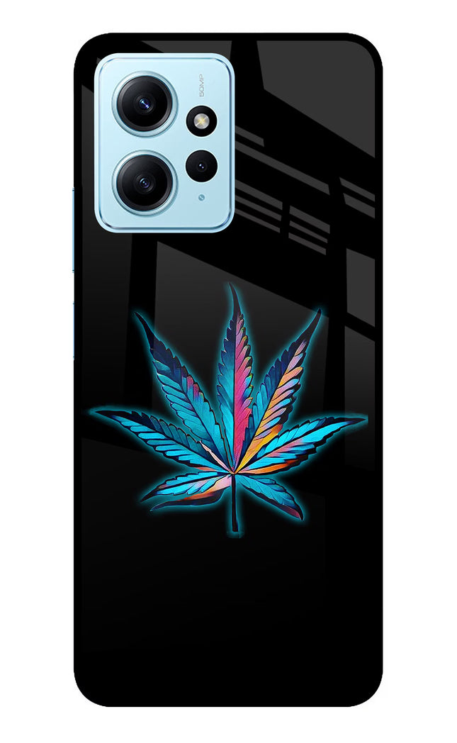 Weed Redmi Note 12 4G Glass Case Back Cover by Casekaro