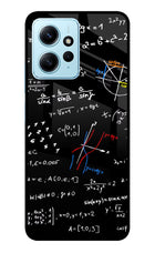 Mathematics Formula Redmi Note 12 4G Glass Case Back Cover by Casekaro