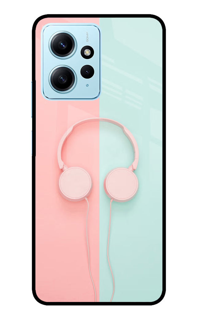 Music Lover Redmi Note 12 4G Glass Case Back Cover by Casekaro