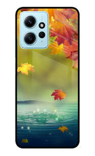 Flowers Redmi Note 12 4G Glass Case Back Cover by Casekaro