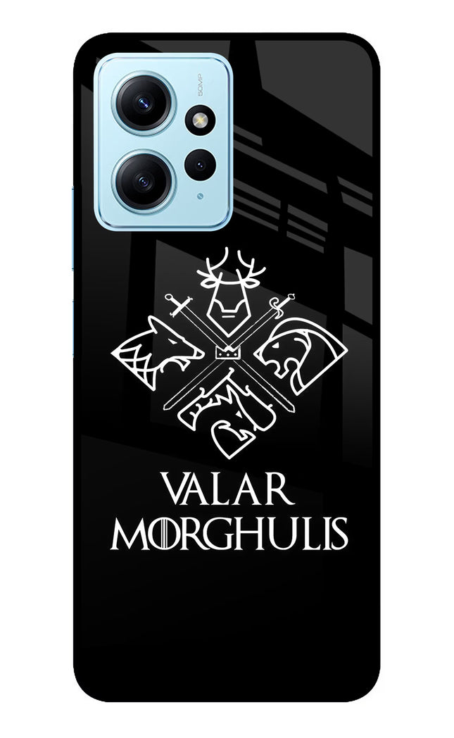 Valar Morghulis | Game Of Thrones Redmi Note 12 4G Glass Case Back Cover by Casekaro