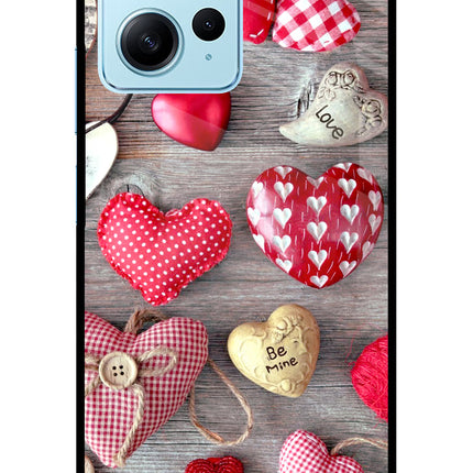 Love Wallpaper Redmi Note 12 4G Glass Case Back Cover by Casekaro