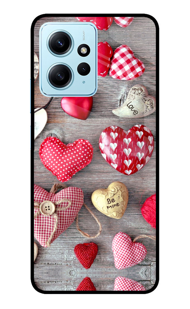 Love Wallpaper Redmi Note 12 4G Glass Case Back Cover by Casekaro