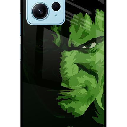 HULK Redmi Note 12 4G Glass Case Back Cover by Casekaro