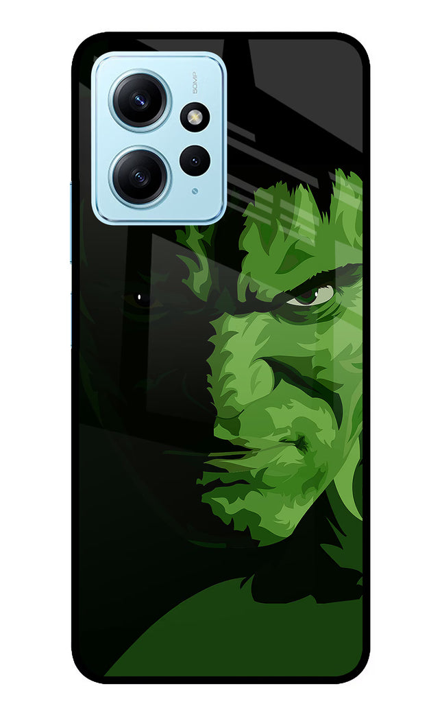 HULK Redmi Note 12 4G Glass Case Back Cover by Casekaro