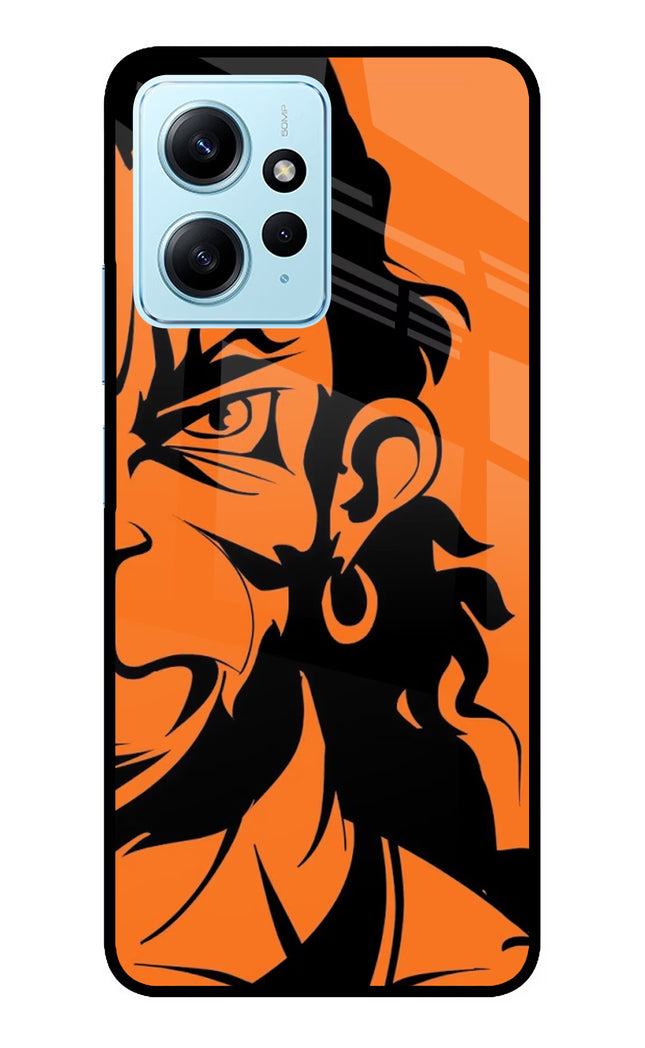Hanuman Redmi Note 12 4G Glass Case Back Cover by Casekaro