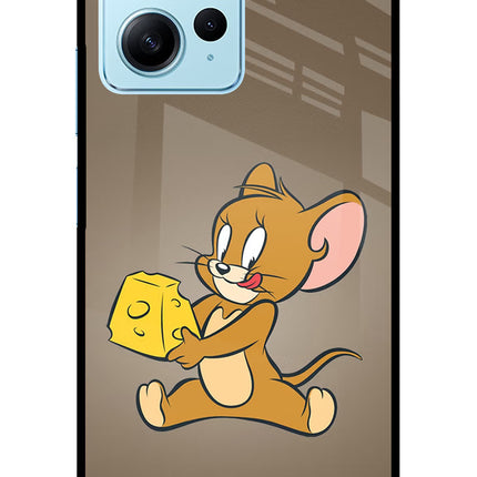Jerry Redmi Note 12 4G Glass Case Back Cover by Casekaro