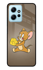 Jerry Redmi Note 12 4G Glass Case Back Cover by Casekaro
