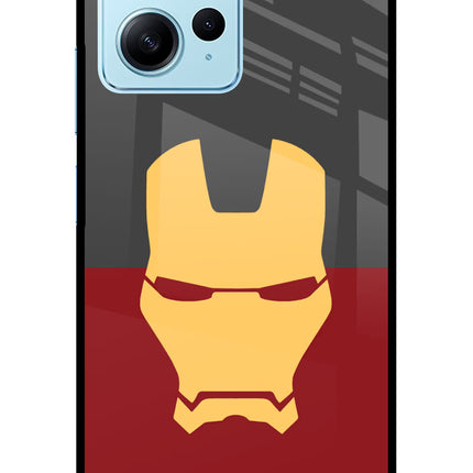 Ironman Redmi Note 12 4G Glass Case Back Cover by Casekaro