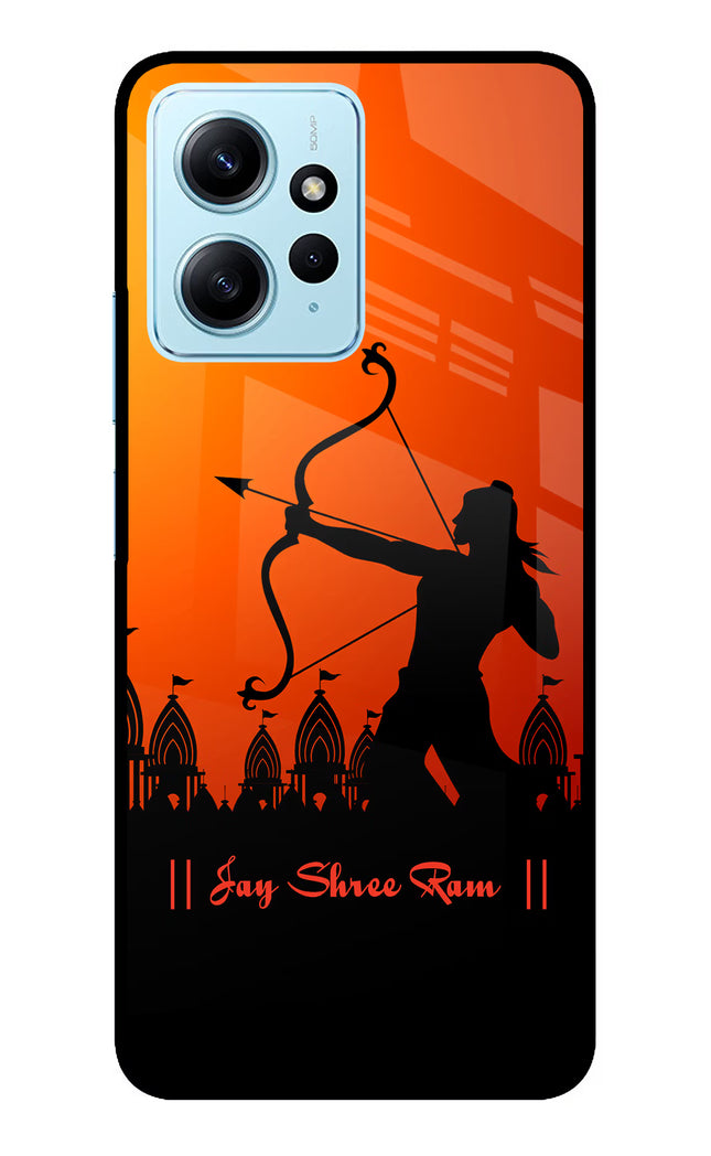 Lord Ram - 4 Redmi Note 12 4G Glass Case Back Cover by Casekaro