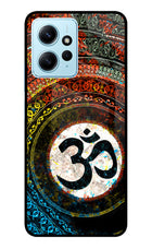 Om Cultural Redmi Note 12 4G Glass Case Back Cover by Casekaro