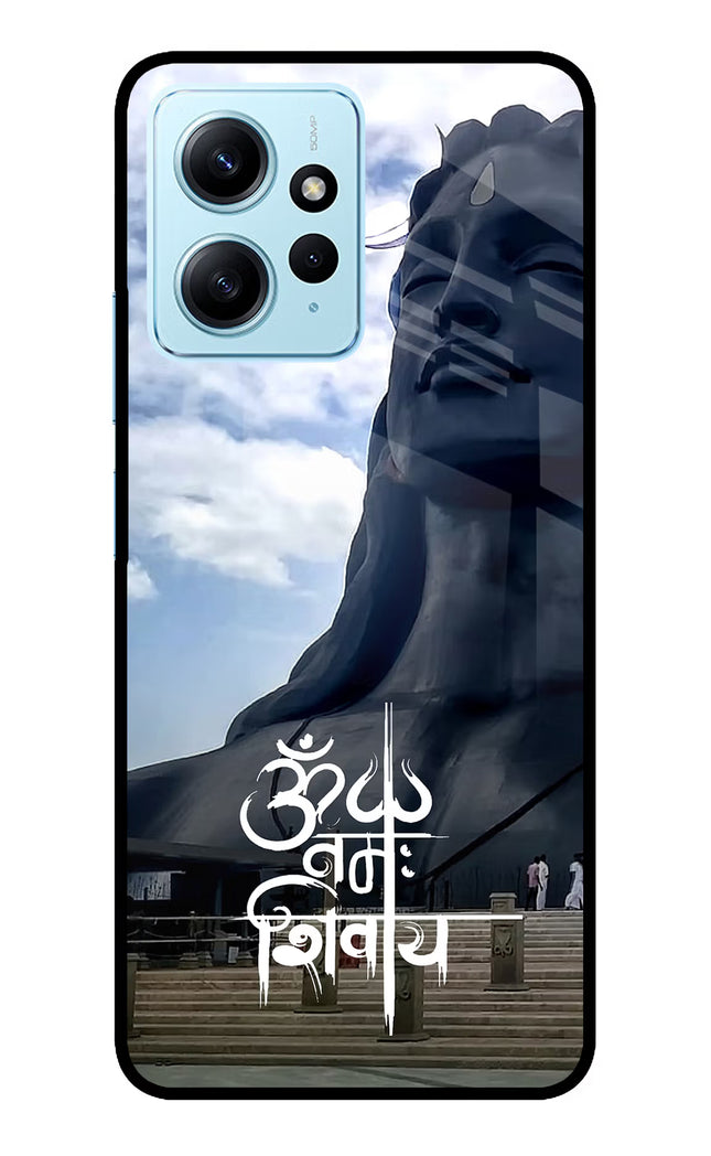 Om Namah Shivay Redmi Note 12 4G Glass Case Back Cover by Casekaro