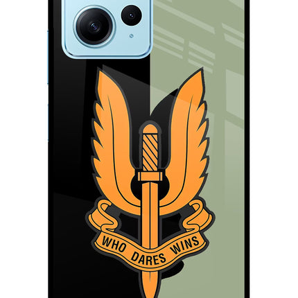 Balidan Logo Redmi Note 12 4G Glass Case Back Cover by Casekaro