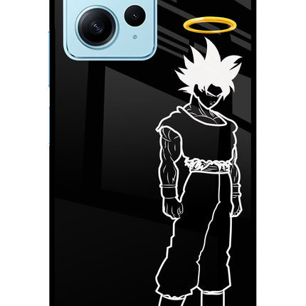 DBS Character Redmi Note 12 4G Glass Case Back Cover by Casekaro