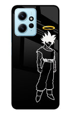 DBS Character Redmi Note 12 4G Glass Case Back Cover by Casekaro