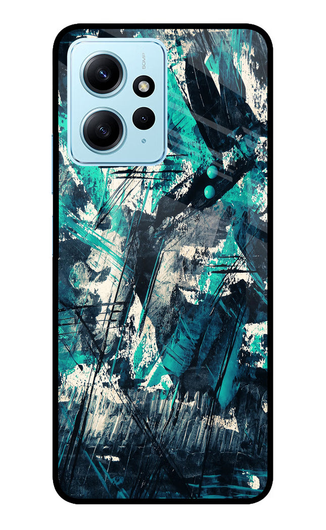 Artwork Redmi Note 12 4G Glass Case Back Cover by Casekaro