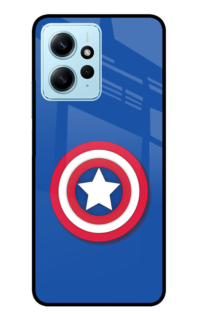 Shield Redmi Note 12 4G Glass Case Back Cover by Casekaro