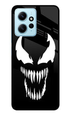 Venom Redmi Note 12 4G Glass Case Back Cover by Casekaro