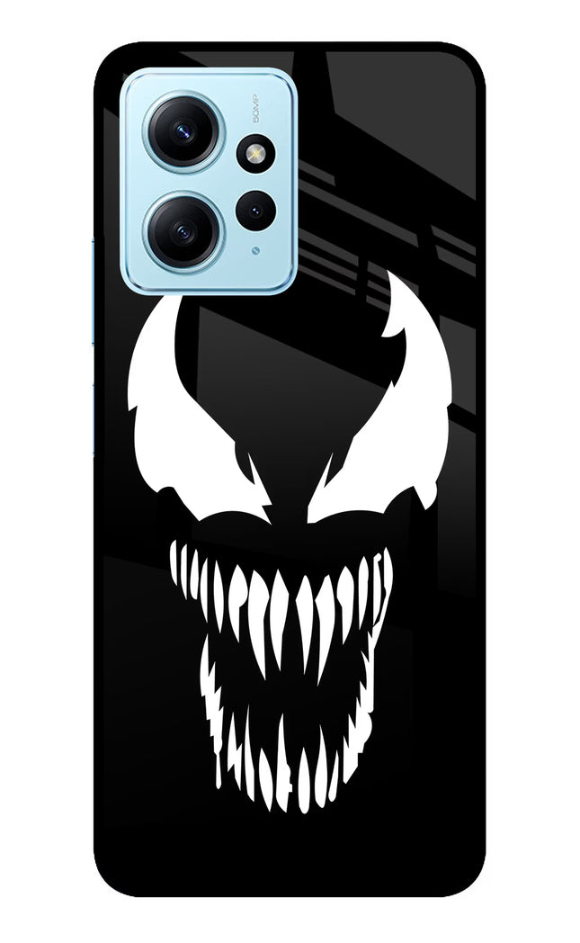 Venom Redmi Note 12 4G Glass Case Back Cover by Casekaro