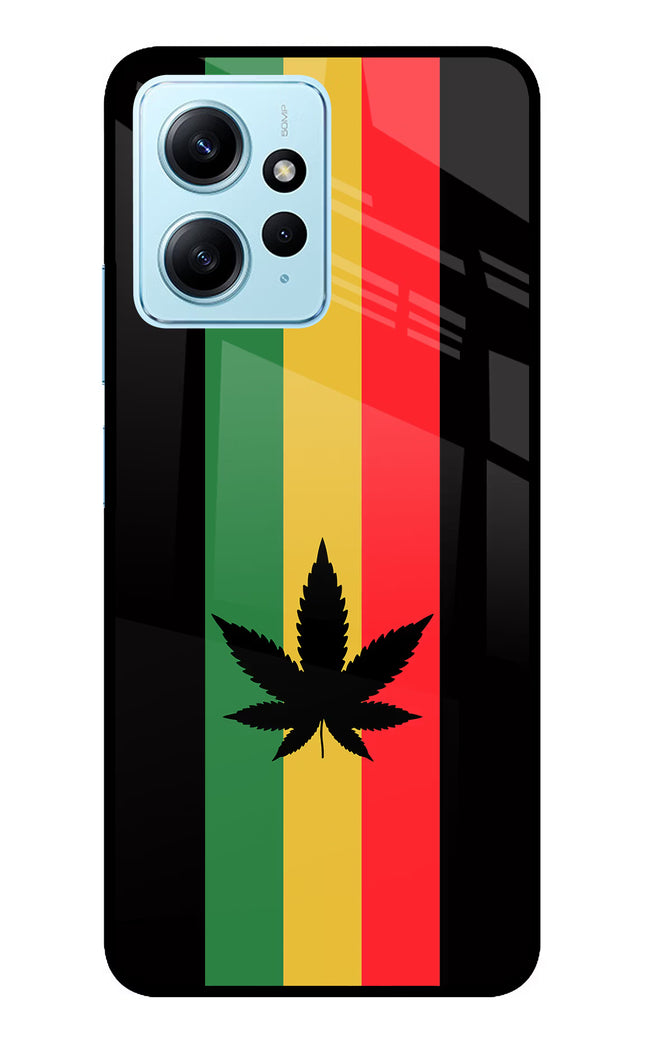 Weed Flag Redmi Note 12 4G Glass Case Back Cover by Casekaro