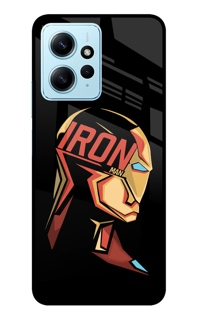 IronMan Redmi Note 12 4G Glass Case Back Cover by Casekaro