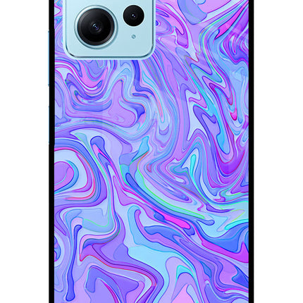 Glitter Redmi Note 12 4G Glass Case Back Cover by Casekaro