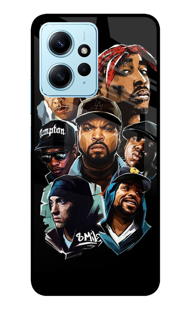 Rappers Redmi Note 12 4G Glass Case Back Cover by Casekaro