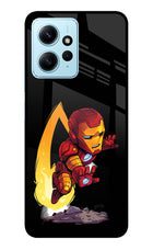 IronMan Redmi Note 12 4G Glass Case Back Cover by Casekaro