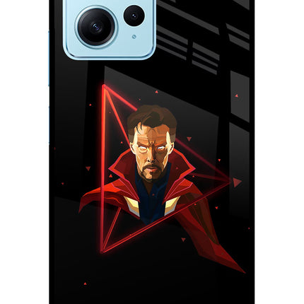 Doctor Ordinary Redmi Note 12 4G Glass Case Back Cover by Casekaro