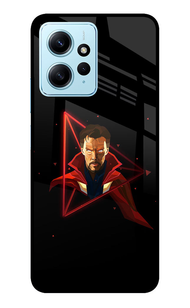 Doctor Ordinary Redmi Note 12 4G Glass Case Back Cover by Casekaro