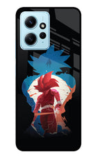 Goku Redmi Note 12 4G Glass Case Back Cover by Casekaro