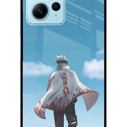 Kakashi Redmi Note 12 4G Glass Case Back Cover by Casekaro