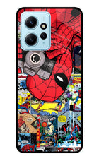 Spider Man Redmi Note 12 4G Glass Case Back Cover by Casekaro