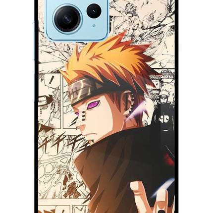 Pain Anime Redmi Note 12 4G Glass Case Back Cover by Casekaro