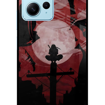 Naruto Anime Redmi Note 12 4G Glass Case Back Cover by Casekaro