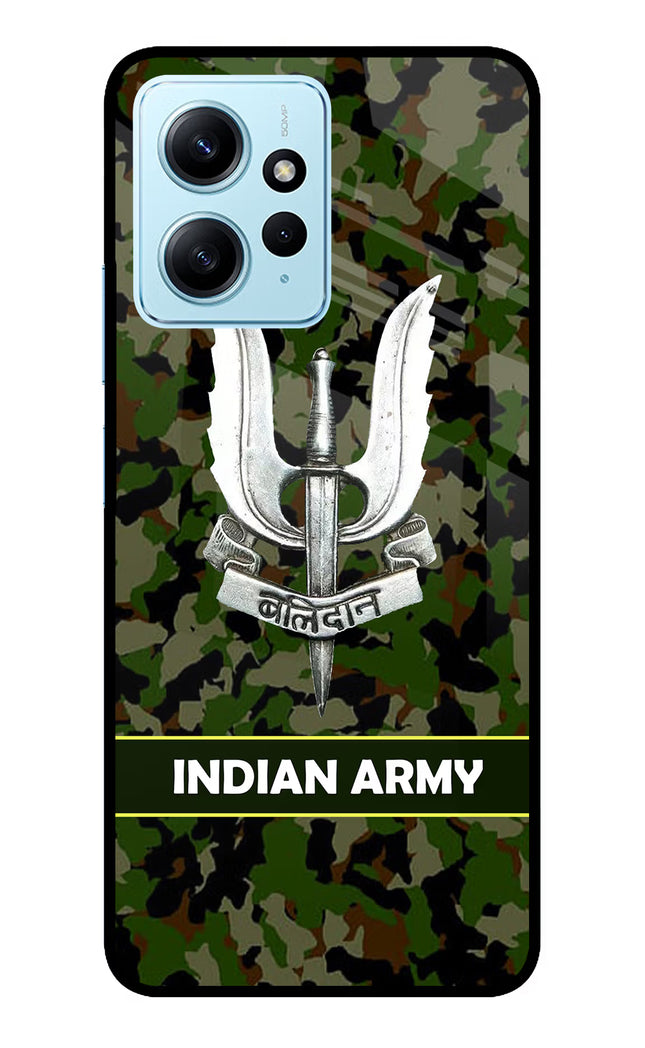 Balidan Indian Logo Redmi Note 12 4G Glass Case Back Cover by Casekaro